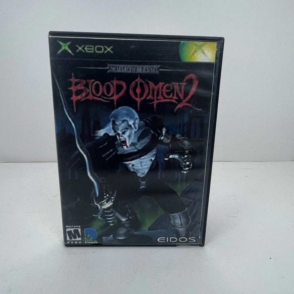Blood Omen 2 Legacy of Kain Eidos Mature (Microsoft Xbox, 2002) No Manual